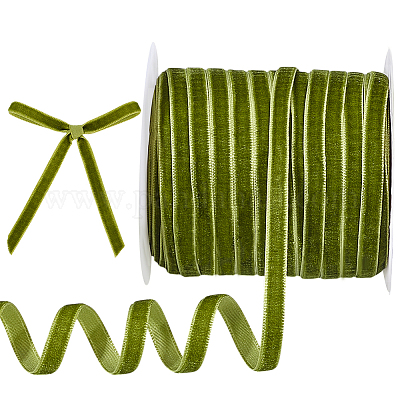 Бархатная лента&nbsp;OCOR-WH0078-322C-1