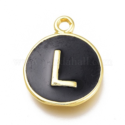 Латунь эмаль подвески&nbsp;KK-H103-02L-G-1