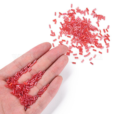 Прозрачные цвета блестящие стеклянные бусины из стекляруса SEED-N005-001-A05-1