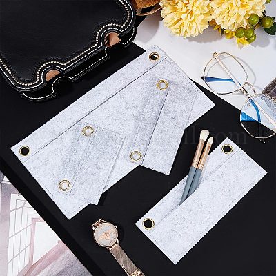 4 шт. 4-х стильный вставной органайзер для кошелька из шерстяного фетра&nbsp;DIY-CN0002-11-1