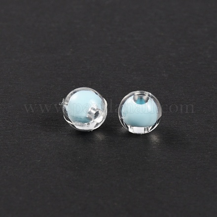 Акриловые бусины&nbsp;MACR-WH0007-09B-1