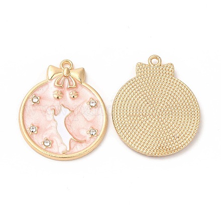 Подвески из эмали и сплава&nbsp;ENAM-C005-31G-01-1