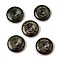 Natural Dragon Blood Pendants, Donut/Pi Disc Charms, 29.5~30.5x7.5~8mm, Hole: 6.3~6.5mm