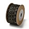 12M 3-Ply Polyester Cotton Cord, Dark Green, 2.5mm, about 13.12 Yards(12m)/Roll
