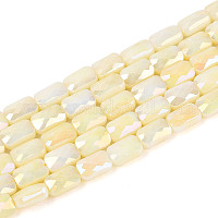 Антикоррозийные гальванические стеклянные бусины&nbsp;GLAA-T025-29H