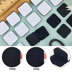 40 шт. самоклеящийся нейлон с полиэстеровыми липучками&nbsp;AJEW-SP0003-22D