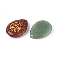 Природные и синтетические смешанные каменные подвески&nbsp;G-T142-46