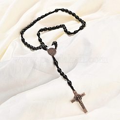 Овальные деревянные четки&nbsp;NJEW-C108-01