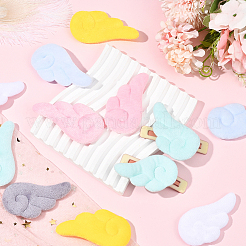 48 шт. 6-х цветные тканевые украшения аксессуары&nbsp;DIY-SC0032-26