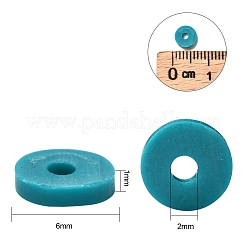 24 цвет бусин из полимерной глины ручной работы&nbsp;CLAY-X0011-03B