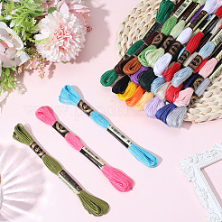 6-слойная полиэфирная нить для вышивания&nbsp;OCOR-CY0002-54B