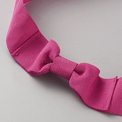 Женская эластичная повязка на шляпу из искусственной замши с бантом&nbsp;AJEW-WH0696-082K