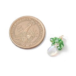 Подвески из стеклянных бусин в виде медуз&nbsp;PALLOY-MZ00706-02