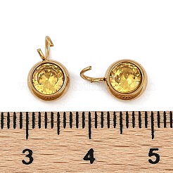 Ионное покрытие (ip) 304 нержавеющая сталь микропаве кубический цирконий подвески&nbsp;STAS-Z094-02G-11