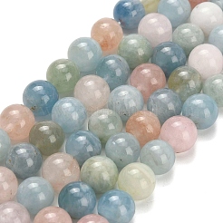 Природные морганит нитей бисера&nbsp;G-H329-C10-12mm-AB