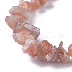 Браслеты из натурального солнечного камня&nbsp;X-BJEW-JB04152-01