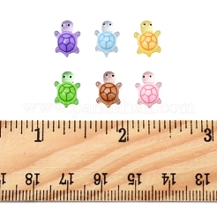 60шт 6 цвета светящихся кабошонов из смолы&nbsp;RESI-FS0001-95