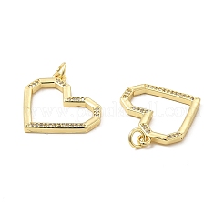 Латунные микро проложить кубического циркония подвески&nbsp;KK-E068-VB182