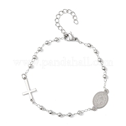 Браслеты из нержавеющей стали 304 Religion&nbsp;LS-BJEW-F524-05A-P