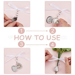 Подвески-медальоны в виде фоторамки из нержавеющей стали 316&nbsp;PALLOY-WR00001