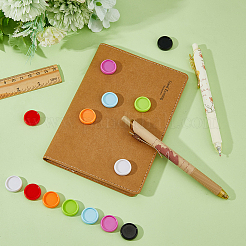 35 шт. 7-х цветные переплетные диски из АБС-пластика&nbsp;KY-HY0001-08