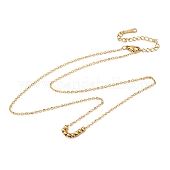 Женские подвески-бусины с круглыми шариками из нержавеющей стали 304&nbsp;NJEW-K255-50G