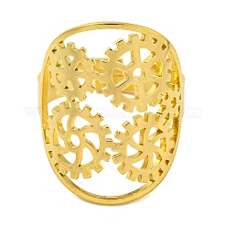 Кольцо с шестерней&nbsp;RJEW-G306-03G