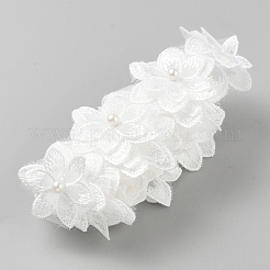 Лентой из органзы&nbsp;DIY-WH20049-10B