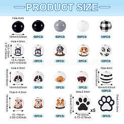 Набивные деревянные европейские бусины&nbsp;WOOD-TA0002-66