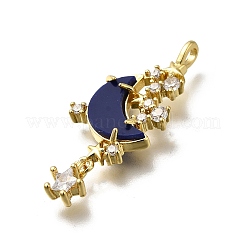Латунные микро проложить кубического циркония подвески&nbsp;KK-C090-03G
