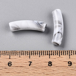 Двухцветные акриловые бусины&nbsp;MACR-ZX025-3