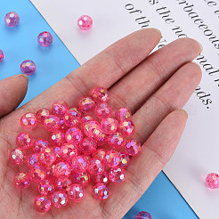 Прозрачные акриловые бусины&nbsp;LS-MACR-S373-64-C08