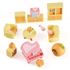 15 шт. 15 стиля миниатюрных украшений из смолы&nbsp;AJEW-TA0002-81