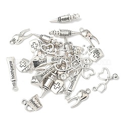 30шт 6 стиля подвески из сплава в тибетском стиле&nbsp;TIBEP-FP0001-18