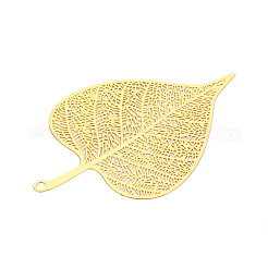 Латунные филигранные большие кулоны&nbsp;KKC-T003-23G