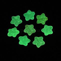 Светящиеся прозрачные акриловые бусины&nbsp;MACR-L015-15C