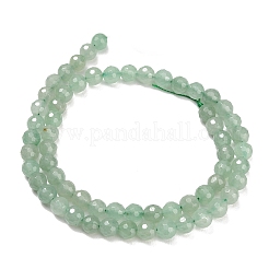 Естественный зеленый авантюрин бисер нитей&nbsp;G-C280-B20-6mm