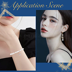 36шт 2 цвета сплав с подвесками со стразами&nbsp;RB-SC0001-09