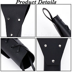 Ножны для ножей и мечей из искусственной кожи&nbsp;AJEW-WH20001-90A-01