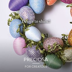 Preciosa® maxima crystal без горячей фиксации плоские камни&nbsp;Y-PRC-NSS10-80250