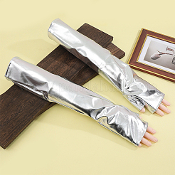 Длинные перчатки без пальцев из полиэстера&nbsp;AJEW-WH20018-117A