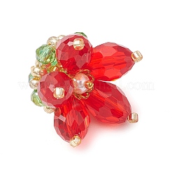 Прозрачные стеклянные подвески&nbsp;PALLOY-MZ00720