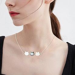 30 шт. 2 вида натуральных смешанных ракушечных бусин&nbsp;SSHEL-BBC0001-04