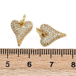 Латунные микро проложить кубического циркония подвески&nbsp;ZIRC-I367-11G-02