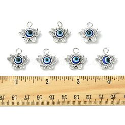 10 шт. подвески из сплава смолы от сглаза&nbsp;PALLOY-FS00058-02