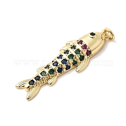 Латунные микро проложить кубического циркония подвески&nbsp;KK-K529-56B-02