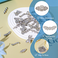 Проставки из сплава со стразами и кристаллами&nbsp;ALRI-KS0001-01P