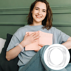 2шт. Акриловый браслет с имитацией мрамора для женщин&nbsp;BJEW-UN0001-69A