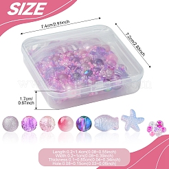 66 г стеклянных бусин&nbsp;GLAA-FS0002-03A