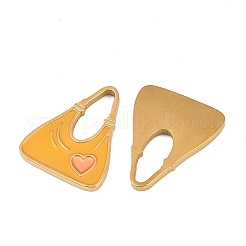 Подвески из нержавеющей стали 304 с эмалью&nbsp;STAS-A136-01G-02